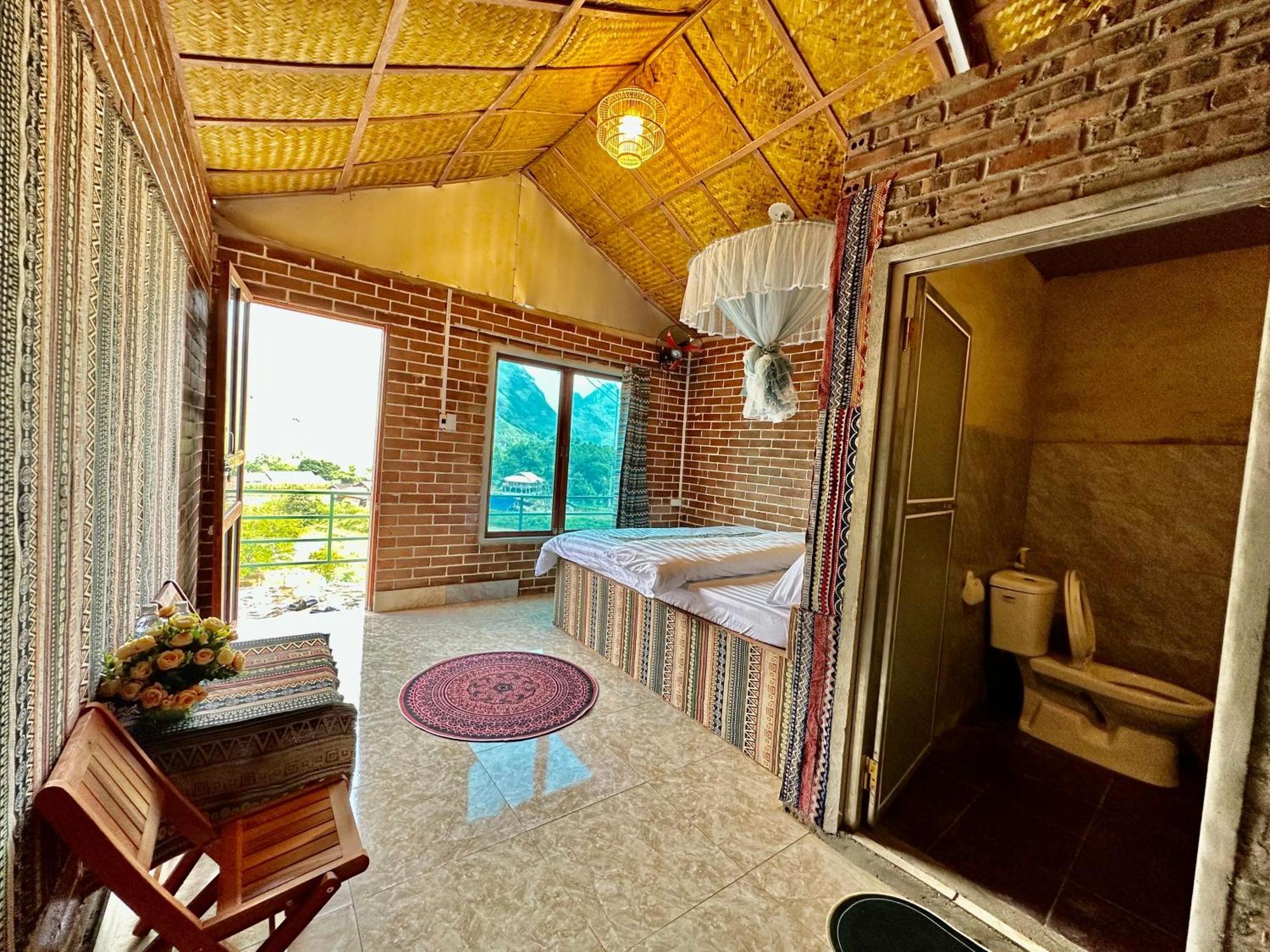 Du Gia Cozy Homestay & Tours Làng Cac Exteriör bild